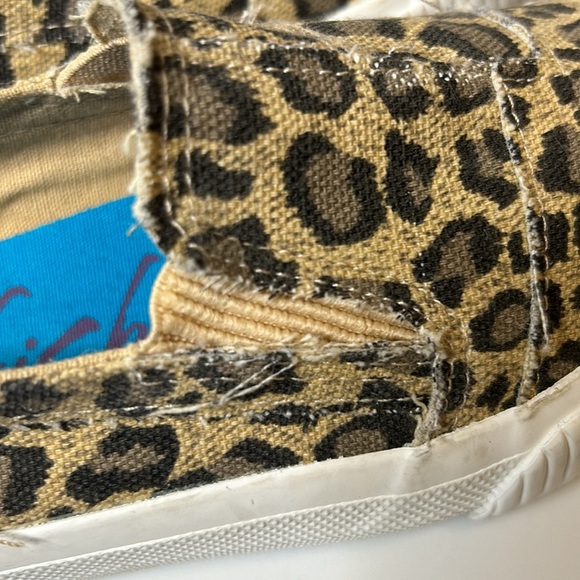 Blowfish Malibu Leopard Print Slip On Sneakers Women’s Size 8 - Picture 5 of 17